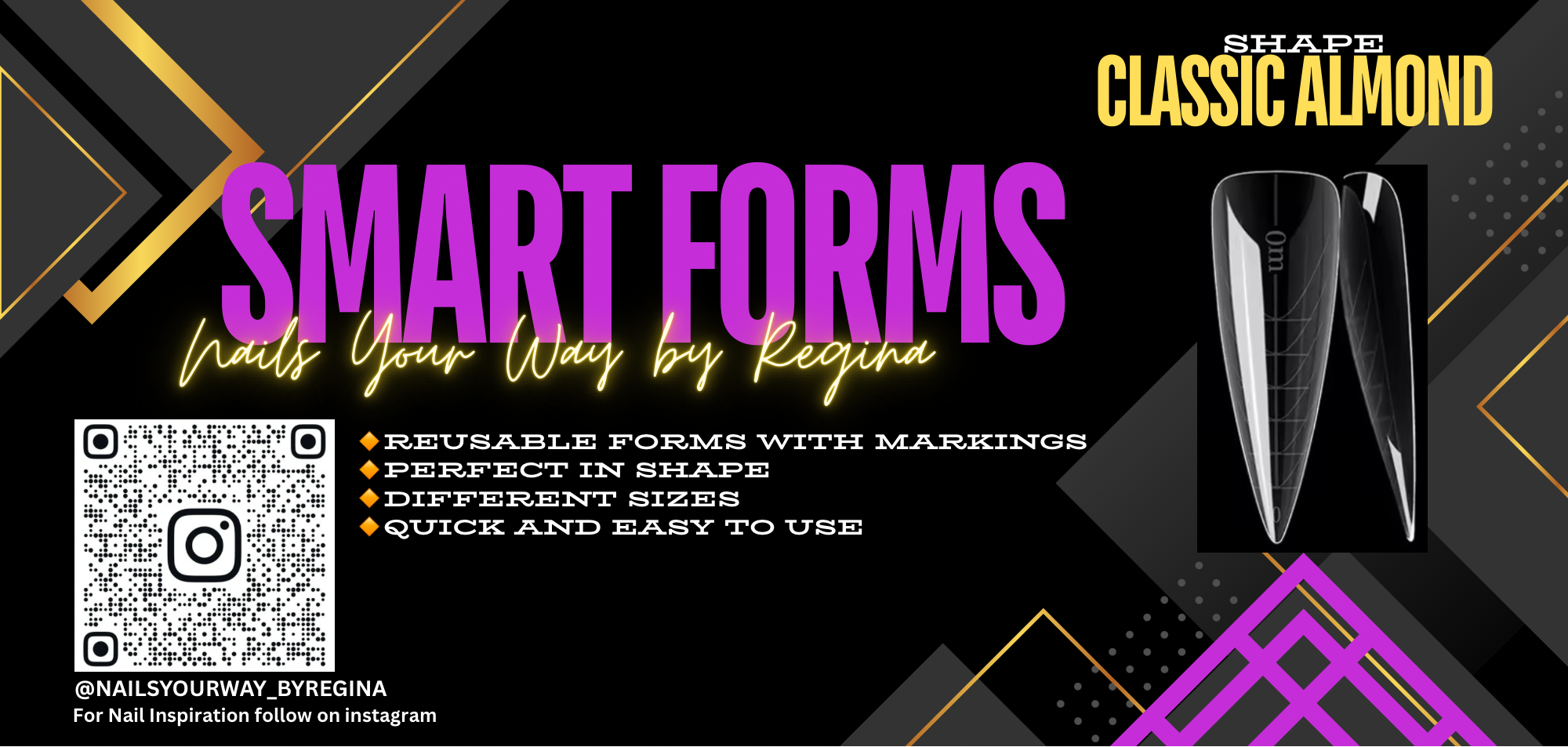 Smart Nail Dual Forms classic almond