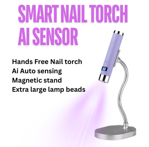 AI Sensor Nail UV Torch with Stand
