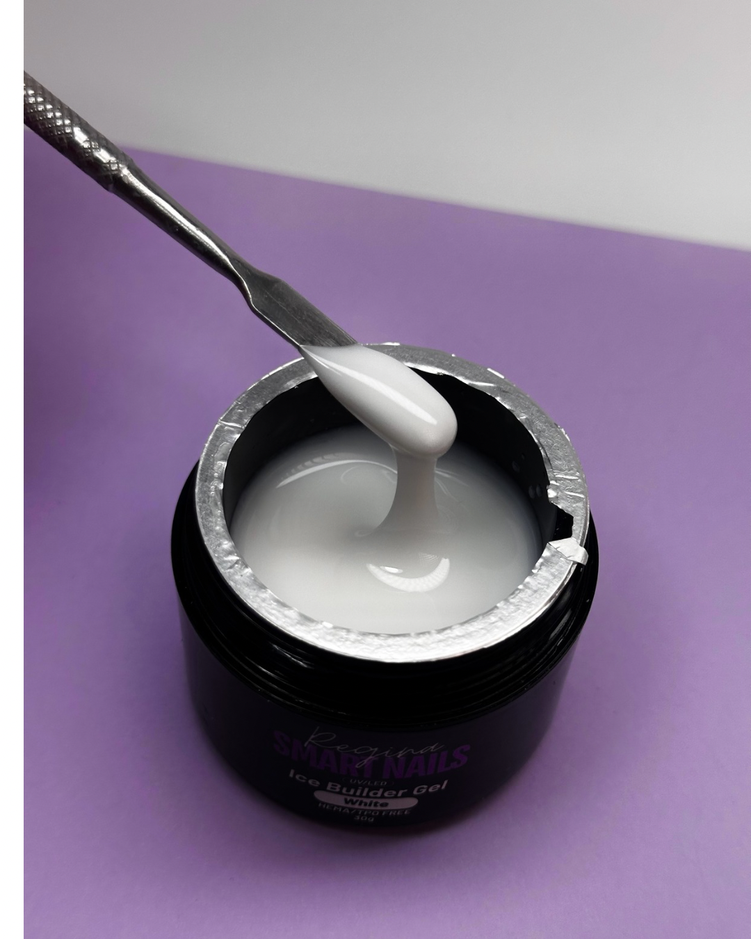 HEMA/TPO-free Self-Leveling Builder Gel #white